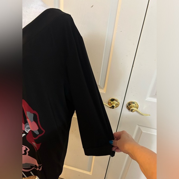 Leota exclusively for Dia & Co dramatic tunic, size 3X - Picture 3 of 5